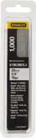 Stanley nagels 20 mm type J 1000 stuks