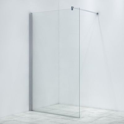 Saniclass Bellini Inloopdouche - 120x200cm - helder glas - chroom WR120-C/C