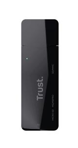 Trust Nanga | USB 3.1 Kaartlezer | Micro SD Card - SD Card - M2 Card - MS Card | Compact | 5 Gbps