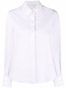 Chloé chemise boutonnée à col pointu - Blanc