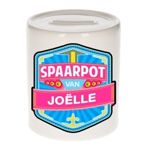 Vrolijke Joëlle spaarpotten voor kinderen