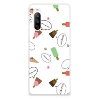 Sony Xperia 10 III | Siliconen Case | IJsjes
