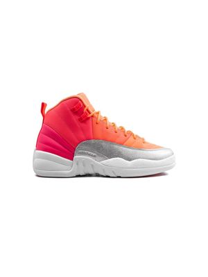 Jordan Kids baskets Air Jordan 12 GS Sunset - Rose