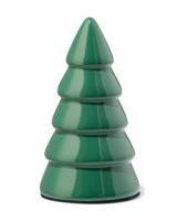 HEMA Kerstboom 8.4x8.4x15cm keramiek groen HEMA Kerstboom 8.4x8.4x15cm keramiek groen
