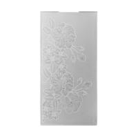 Nellie's Choice • 3d embossing folder achtergrond wilde rozen 10,5x20,5cm
