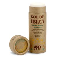 Sol de Ibiza Plasticvrije Natuurlijke Zonnecreme Stick SPF 50
