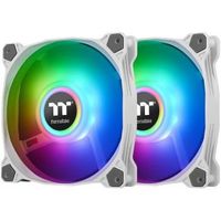 Thermaltake Pure Duo 14 ARGB Sync Radiator Fan 2 Pack White Fan