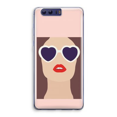Red lips: Honor 9 Transparant Hoesje