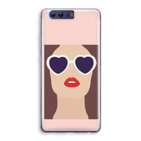Red lips: Honor 9 Transparant Hoesje