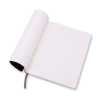 Moleskine notitieboek, ft 19 x 25 cm, geruit, soepele cover, 192 blad, zwart - thumbnail