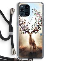Seasons Change: Oppo Find X3 Pro Transparant Hoesje met koord