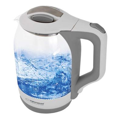 Esperanza EKK025W Waterkoker 1,7 l Wit, Multi kleuren 1500 W