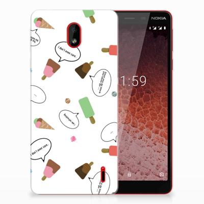 Nokia 1 Plus | Siliconen Case | IJsjes