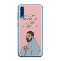 Hotline bling: Samsung Galaxy A50 Transparant Hoesje