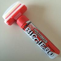 Posterman Biggie extra breed 50 mm rood