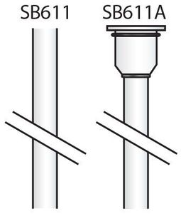 Aquaforte Kwartsglas Vervanging 88,8cm x 3cm voor Ozon UV-C Unit na 08/2010 - Efficiënte Waterzuivering