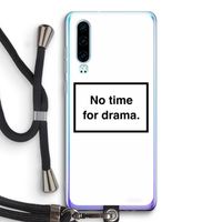 No drama: Huawei P30 Transparant Hoesje met koord