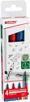 Edding whiteboard marker E-361, geassorteerde kleuren, blister van 4 stuks