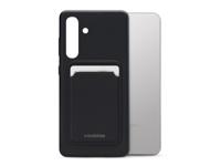 Mobilize Mobilize Rubber Gelly Card Case Samsung Galaxy S24+ 5G Matt Black
