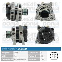 Meat Doria Alternator/Dynamo 5540431