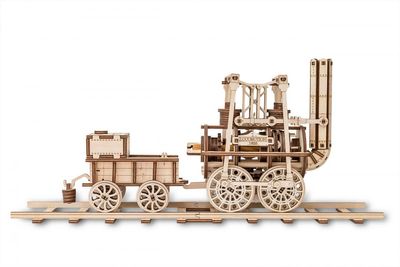 Eco Wood Art Locomotion Houten bouwmodel
