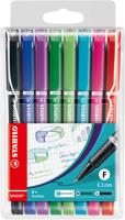 Fineliner stabilo sensor 189/8 f ass 8st | 5 stuks