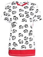 Comme Des Garçons Comme Des Garçons t-shirt à empiècement contrastant - Blanc - thumbnail