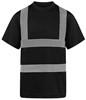 Korntex KX071 Hi-Vis Basic T-Shirt Cordoba - Black - M