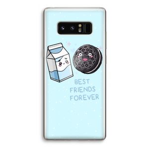 Best Friend Forever: Samsung Galaxy Note 8 Transparant Hoesje