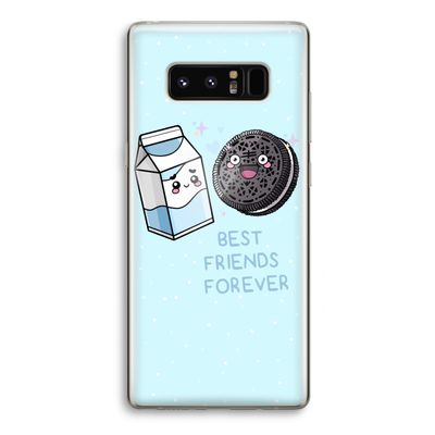 Best Friend Forever: Samsung Galaxy Note 8 Transparant Hoesje