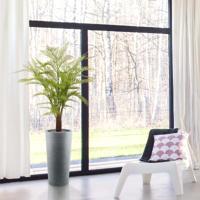 Woodwardia kunstvaren op stam 140cm