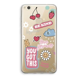 Positivity: Huawei Ascend P8 Lite (2017) Transparant Hoesje
