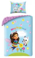 Gabby's Dollhouse dekbedovertrek Way to Grow- 140 x 200 cm - Katoen - 70 x 90 cm