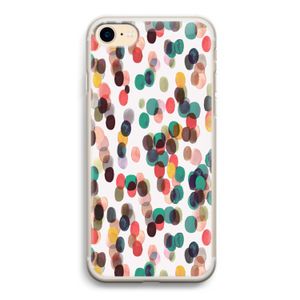 Tropical Dots: iPhone 7 Transparant Hoesje