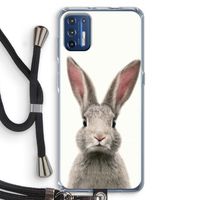 Daisy: Motorola Moto G9 Plus Transparant Hoesje met koord Daisy: Motorola Moto G9 Plus Transparant Hoesje met koord