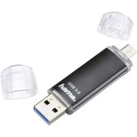 Hama FlashPen Laeta Twin USB-stick smartphone/tablet Zwart 32 GB USB 3.2 Gen 1 (USB 3.0), Micro-USB 2.0 - thumbnail