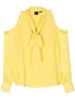 PINKO blouse à épaules dénudées - Jaune - thumbnail