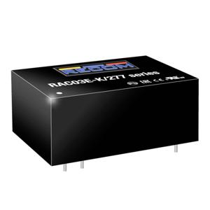 RECOM RAC03E-15SK/277 Schakelnetvoedingsmodule 15 V 0.2 A 3 W