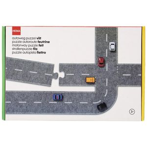 HEMA Autoweg Puzzel - 27 Stuks