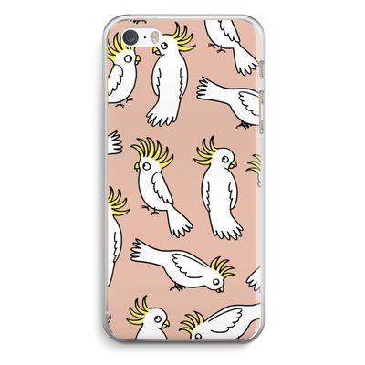 Papegaai: iPhone 5 / 5S / SE Transparant Hoesje