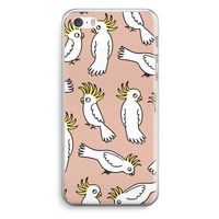 Papegaai: iPhone 5 / 5S / SE Transparant Hoesje