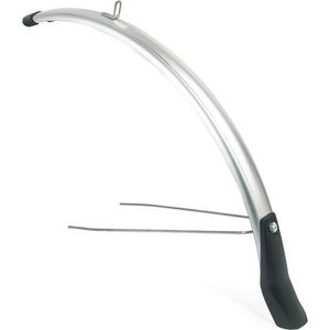 Batavus Voorspatbord snello 28" x 51 mm - zilver