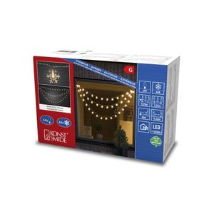 Konstsmide 4042-103 decoratieve verlichting Lichtdecoratie ketting 44 gloeilamp(en) LED 1,32 W G