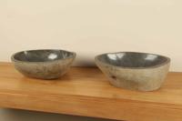 Flussstein Waschbecken Satz RM070320AB, 45x34x15 cm