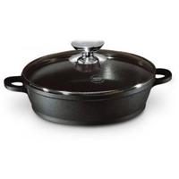 Varia Click Inductie Braadpan met glazen deksel 32cm Zwart - Berndes