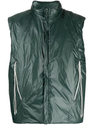 Saul Nash gilet matelassé à fermeture zippée - Vert