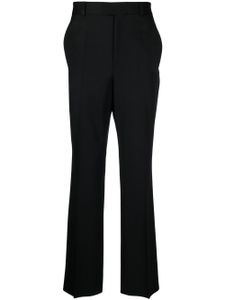 Valentino Garavani pantalon de costume à taille haute - Noir