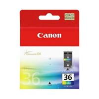 Originele inktcartridge Canon CLI-36 Col Geel Tricolor Cyaan/Magenta/Geel