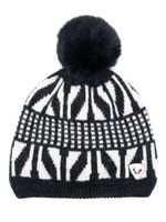 Rossignol bonnet Keya en maille intarsia - Bleu - thumbnail