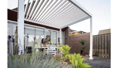 Rota Gazebo M white 360x720x250cm